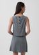 Checked linen-blend top_1