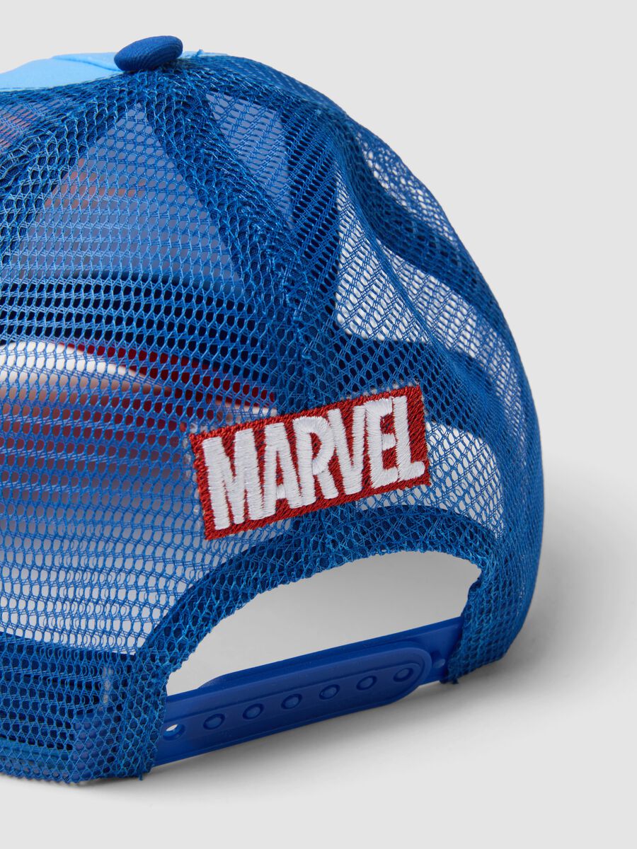 Multicolour Fabric Cap for Spider-Man Kids_1