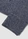 Long blue socks in a stretch cotton and linen blend_2