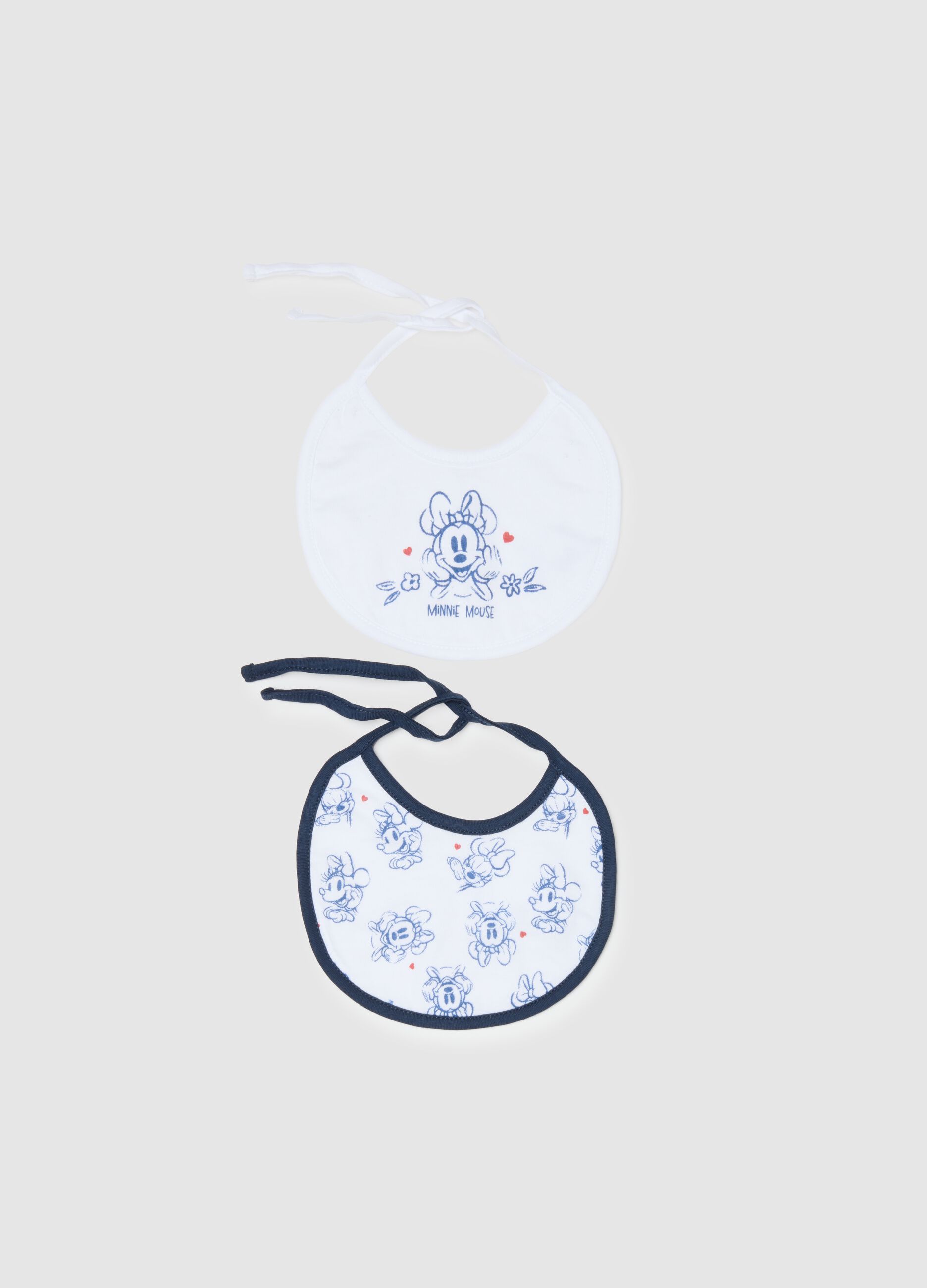 Multicolour pure cotton bib pack for babies with Disney embroidery