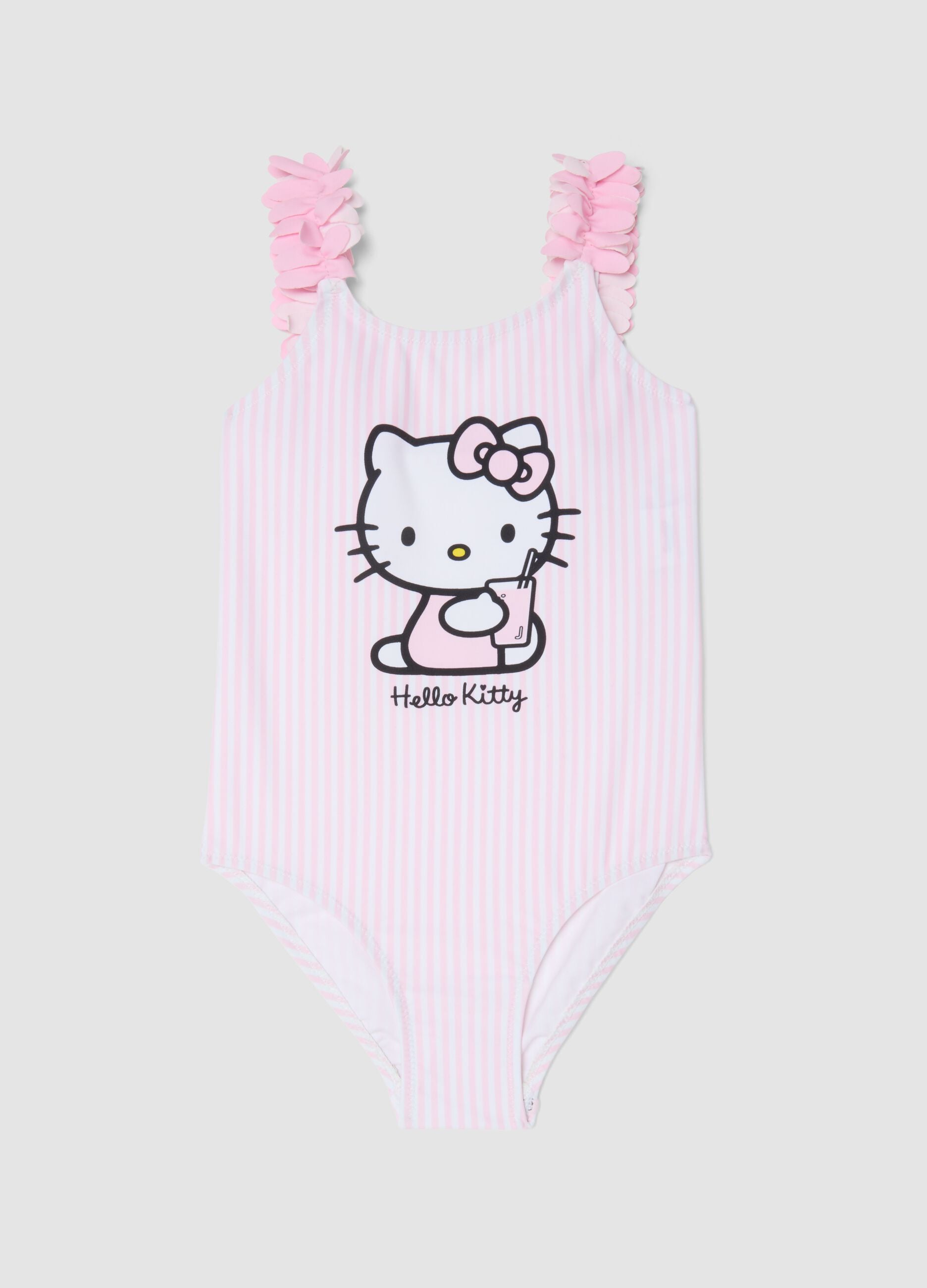 Pink stretchy swimsuit