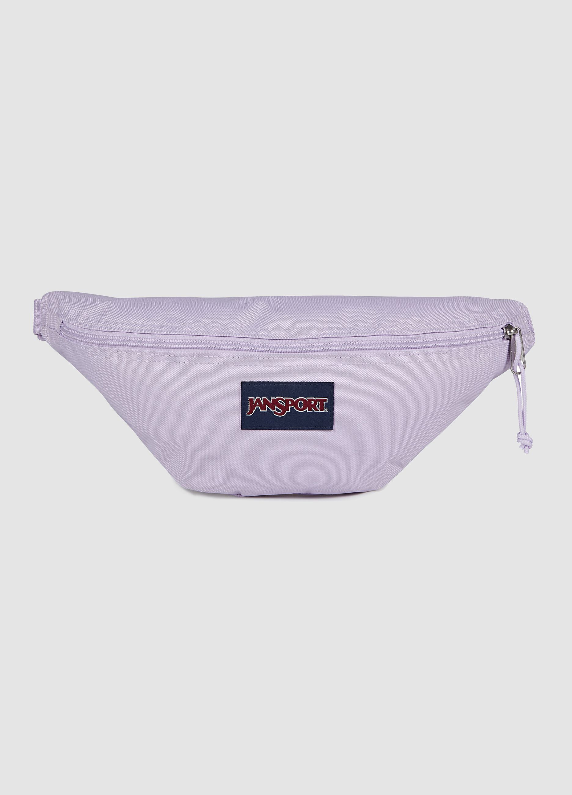 Purple bum bag with adjustable belt
