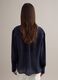 Blue long sleeve Lyocell shirt regular fit with classic collar_3
