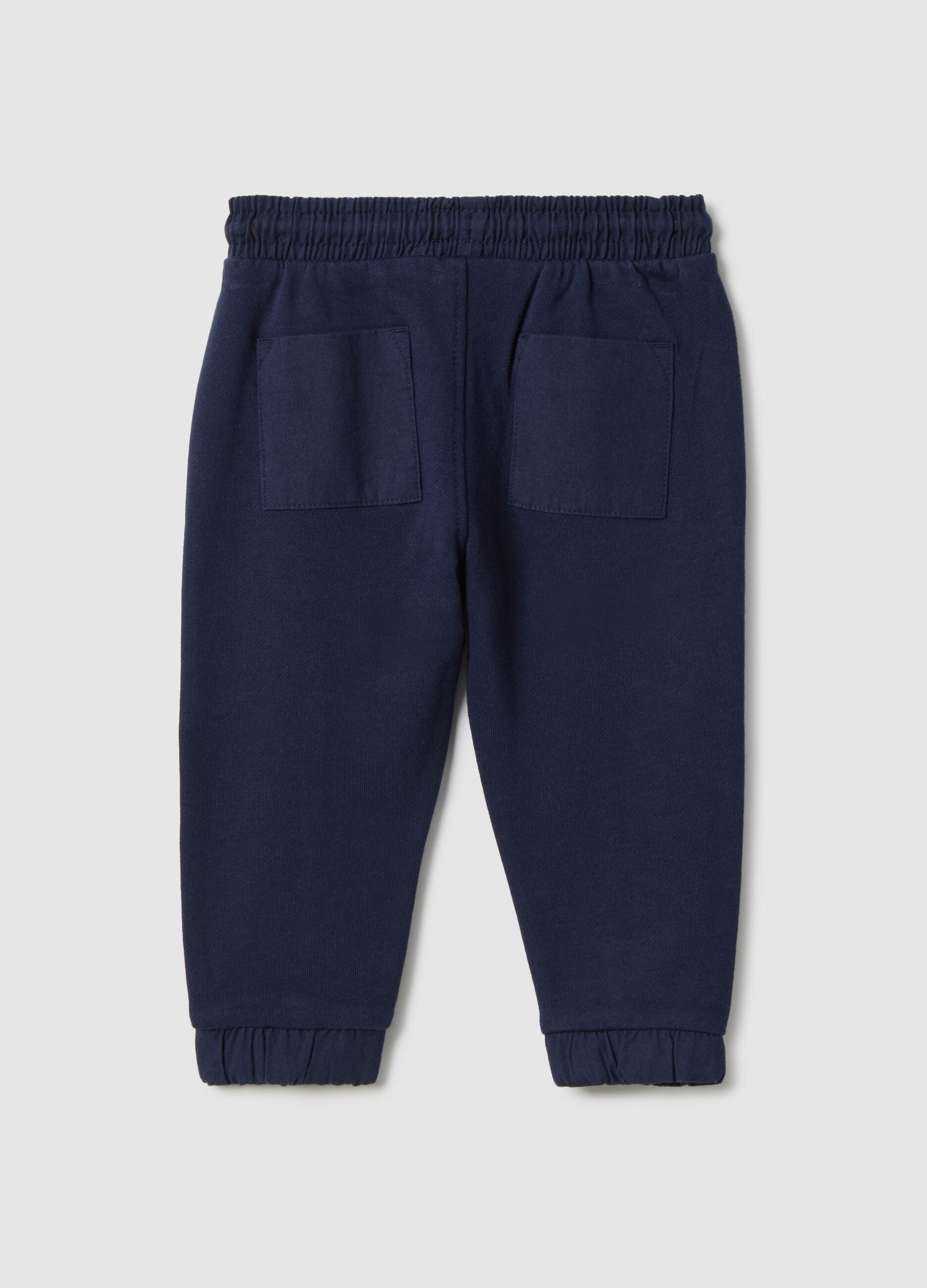 Pure Cotton Blue Jogger Trousers Regular Fit for Boys