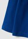 Children's long sleeve blue T-shirt in pure cotton, oversized fit_3