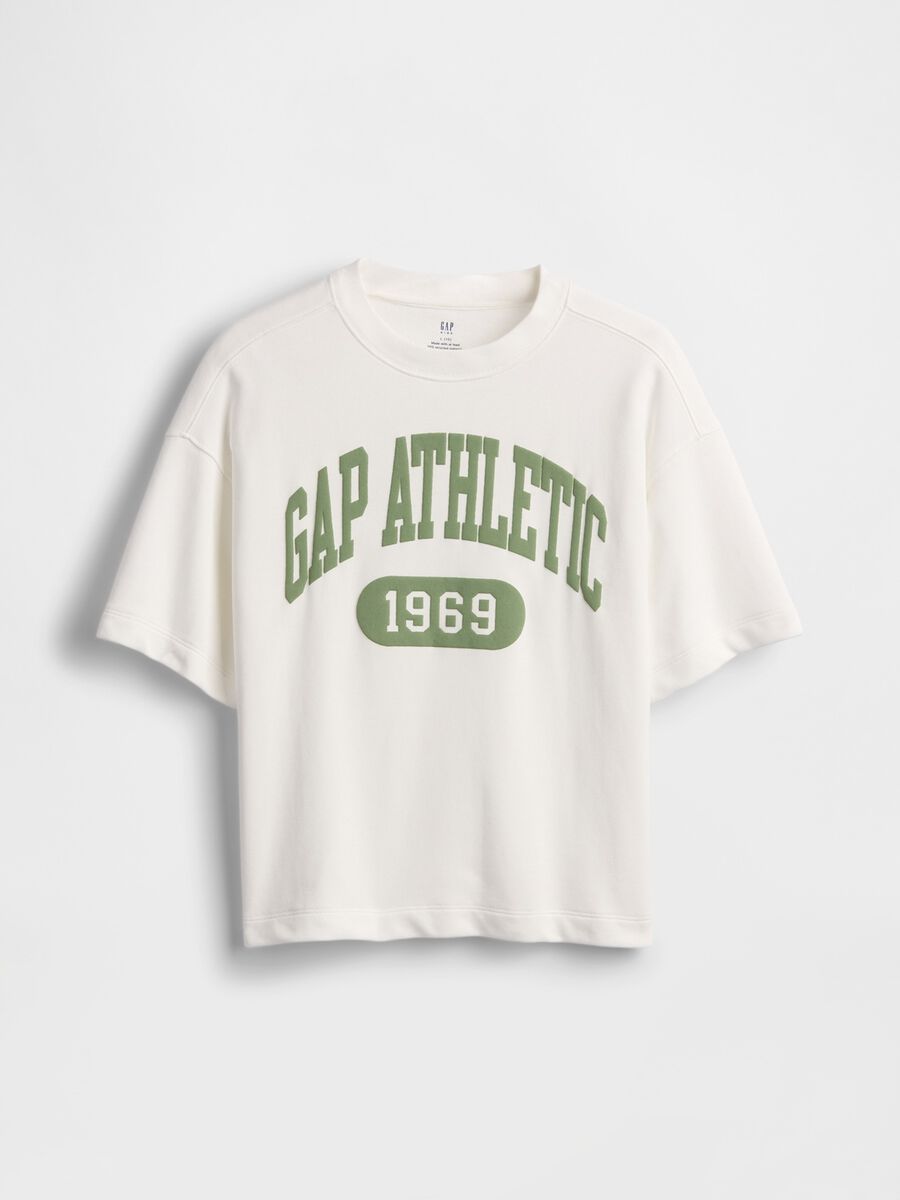 T-shirt oversize Gap Athletic 1969 in puro cotone_0