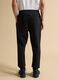 Black regular-fit joggers in stretch Easy Dry fabric_3