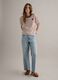Multicolour Striped Pure Cotton Relaxed Fit Jumper with Heart_1