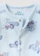2-pack of multicolour cotton-blend baby sleepsuits with poppers_3