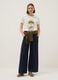 White pure cotton t-shirt regular fit with print_1