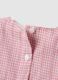 Multicolour Checked Pure Cotton Baby Dress with Ruffles, Regular Fit_3