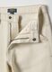 Beige cotton trousers for children_3