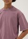 Girls' Oversized Fit Pink Pure Cotton T-shirt_2