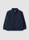 Blue organic cotton crew-neck sweatshirt for baby boy_0
