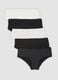 Five-pack of multicolour polka-dot stretch organic cotton briefs_0