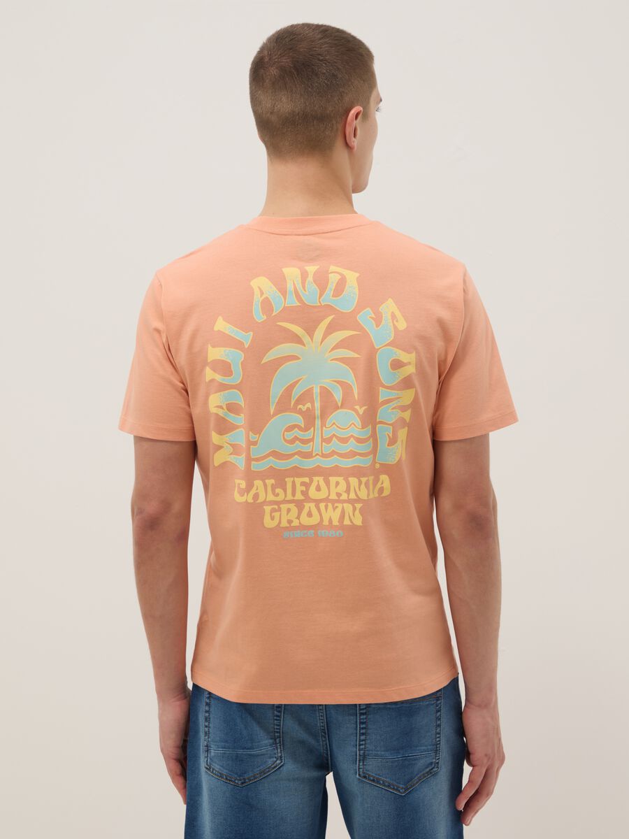 Pink pure cotton short-sleeve T-shirt_2