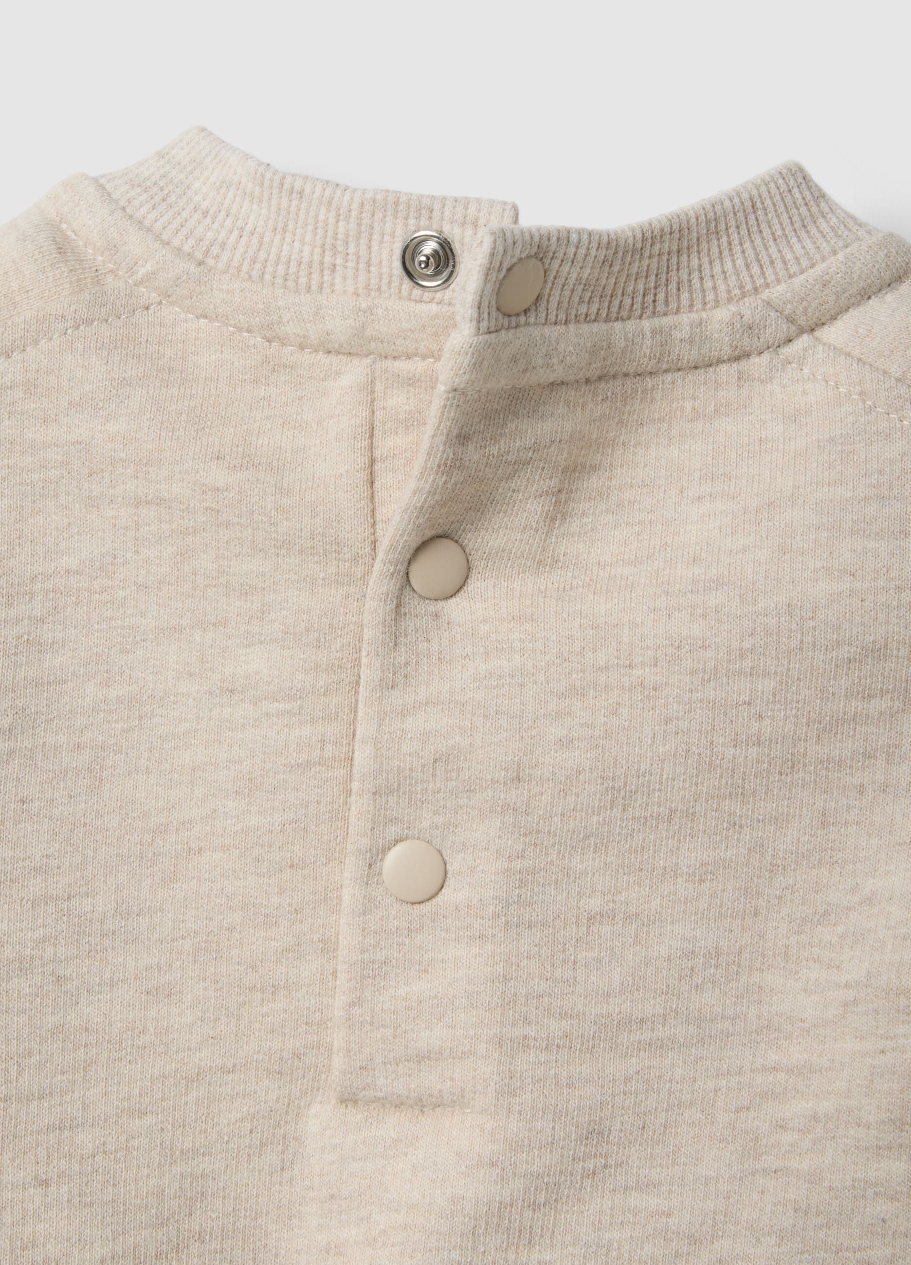 Pure Cotton Multicolour Sweatshirt and Trousers Set for Newborn Looney Tunes