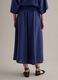 Multicoloured striped skirt in a viscose-linen blend_2