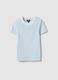 Multicolour striped slim fit stretch cotton girls' T-shirt_3