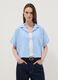 Light blue linen and viscose blend shirt, regular fit_2