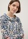 Multicolour long-sleeve regular fit shirt with pattern_0