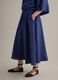 Multicoloured striped skirt in a viscose-linen blend_3