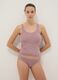 Pink Stretch Cotton Vest Regular Fit_1