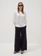Black palazzo trousers in a viscose blend_2