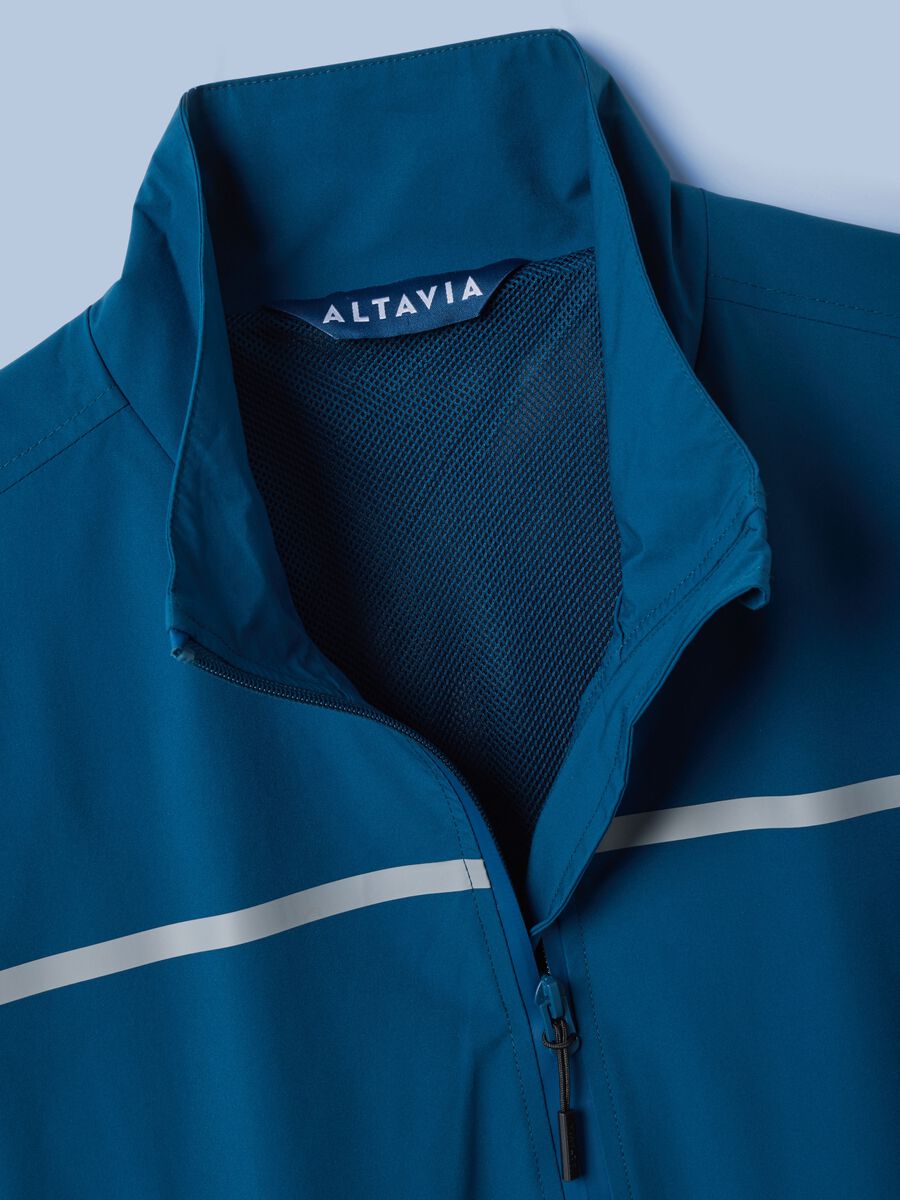 Giubbotto antivento blu con zip ALTAVIA SAILING_7