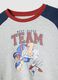 Regular fit multicolour children's pyjamas in cotton blend with print_2