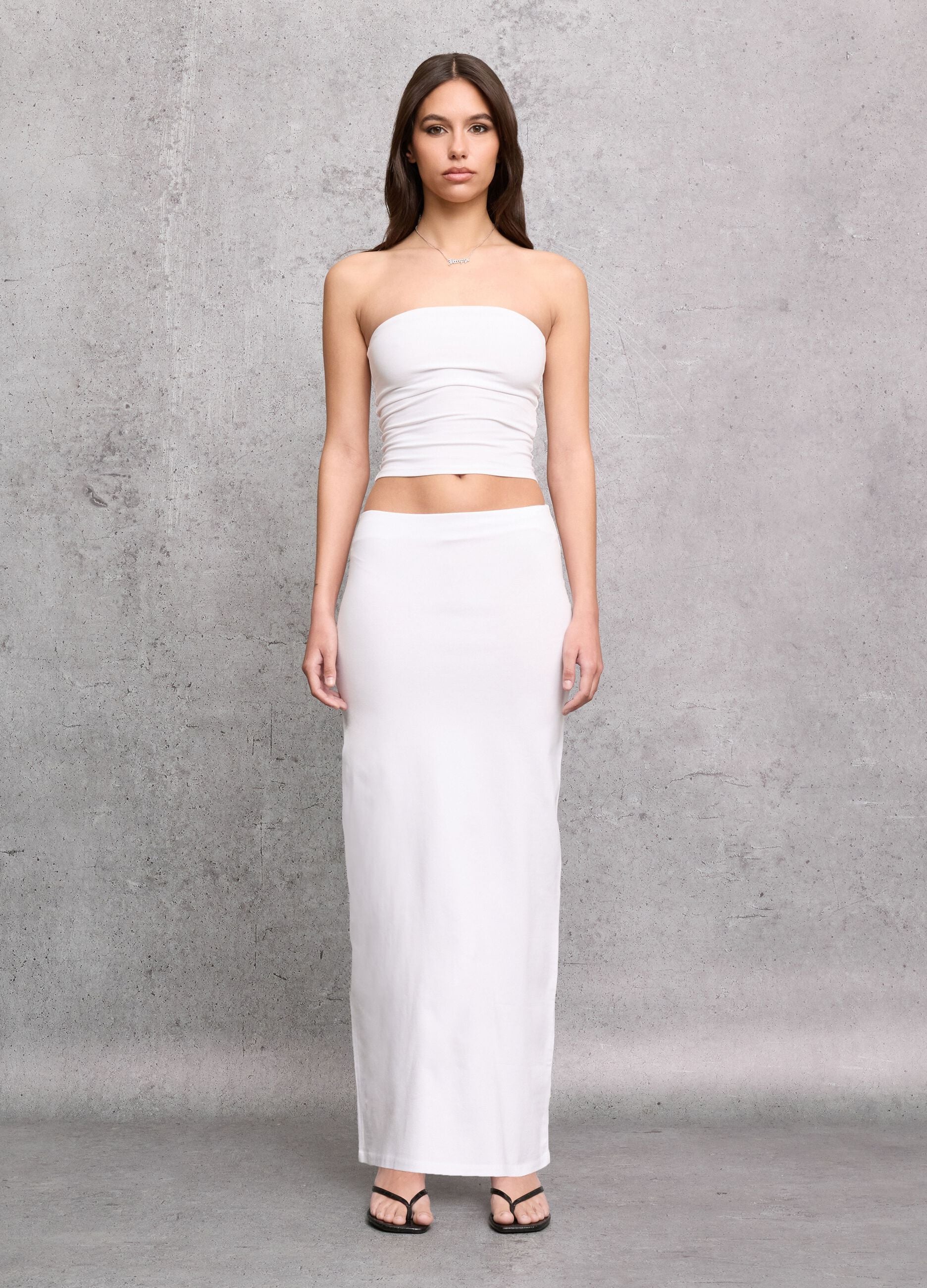 White Tube Top