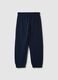 Fleece joggers with drawstring_1