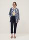 Multicolour lightweight regular fit jacket with pattern_1