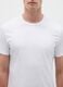 Men's pure cotton white regular fit T-shirt_1