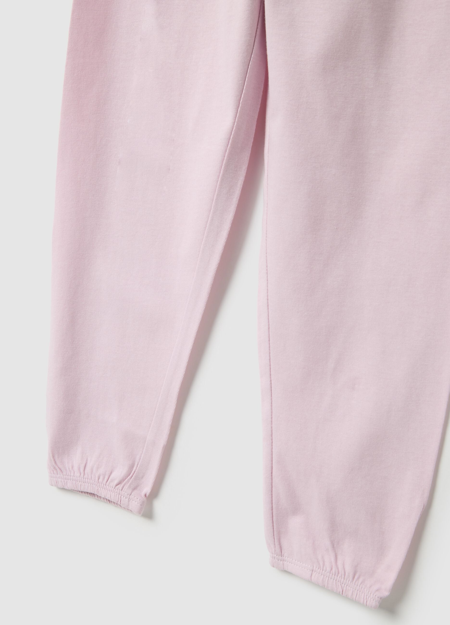 Girls' multicolour pure cotton pyjamas, regular fit