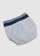 Boys' Grey Stretch Cotton Regular Fit Briefs_3
