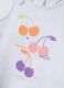 White pure cotton tank top for girls regular fit with cherries_3
