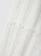 White Lace Long Skirt Regular Fit_5