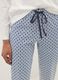 Multicolour pure cotton regular fit pyjamas with pattern_3