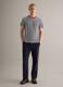 Regular fit multicolour striped pure cotton T-shirt_1