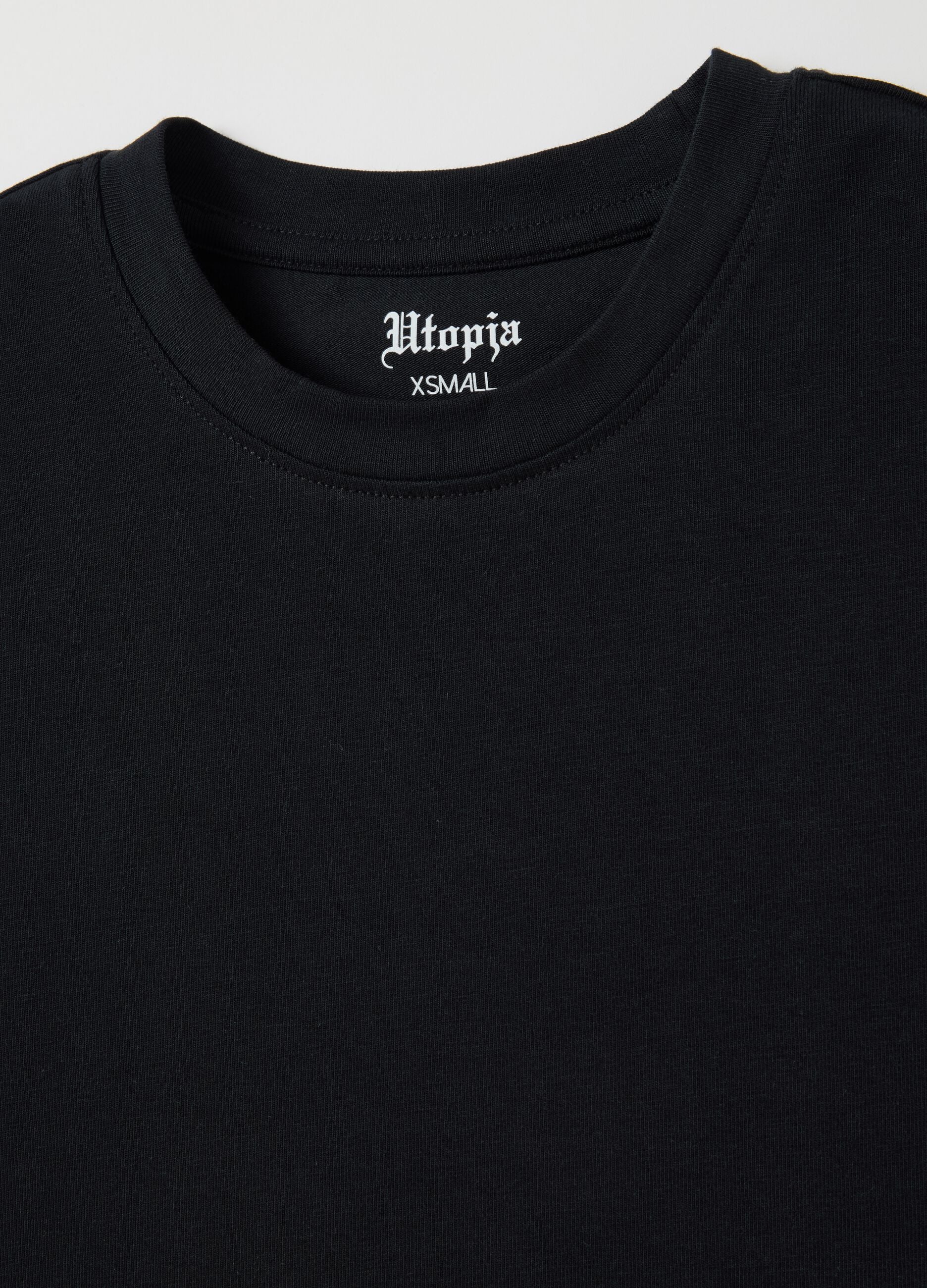 Crop - Shirt Black