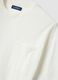 White pure cotton short-sleeve regular-fit T-shirt_5