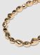 Gold Necklace with Irregular Links_1
