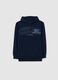 Boys' pure cotton blue regular fit sweatshirt with print_0