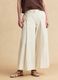 White stretch-cotton palazzo trousers_1