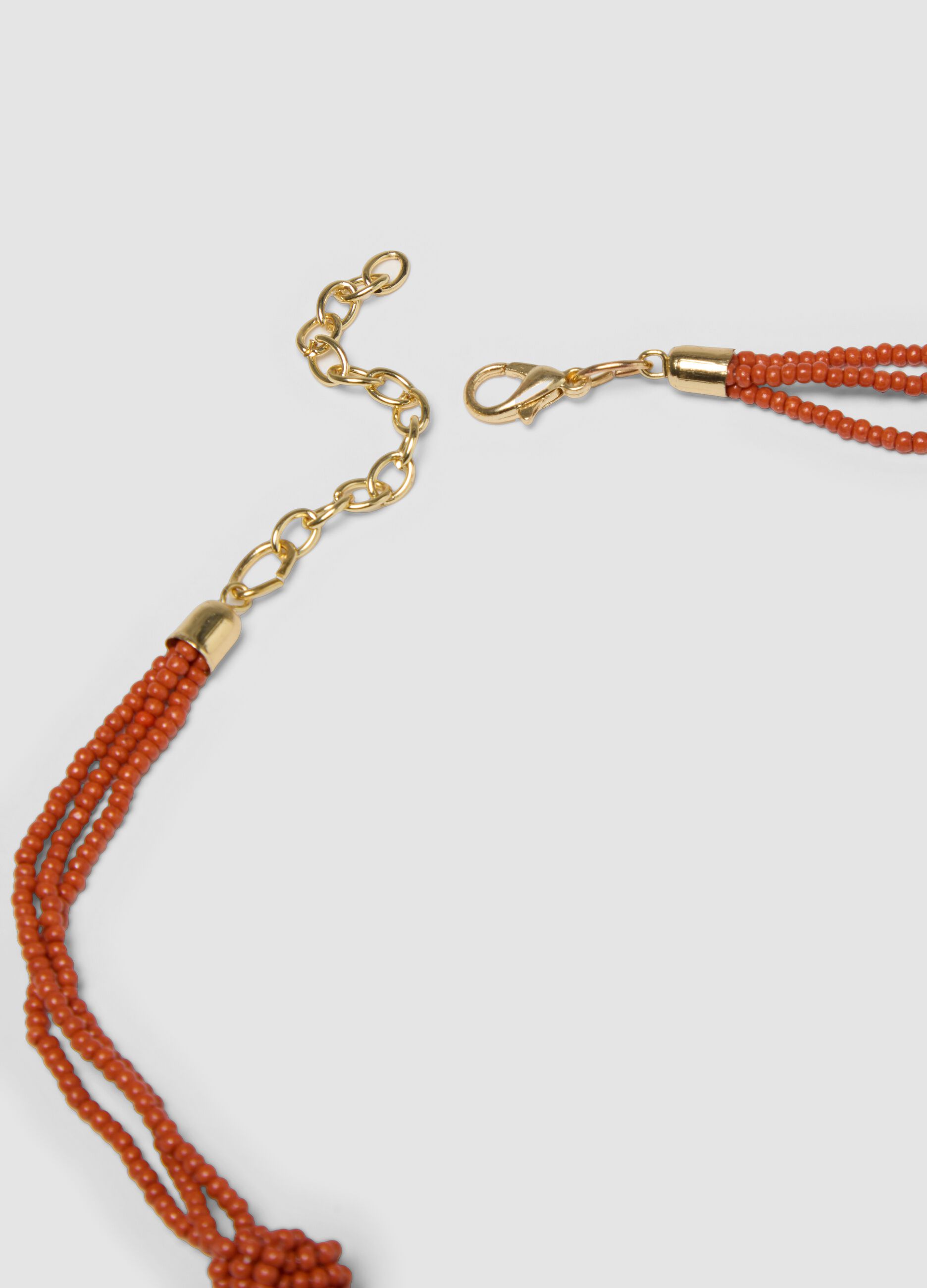 Multicolour beaded necklace