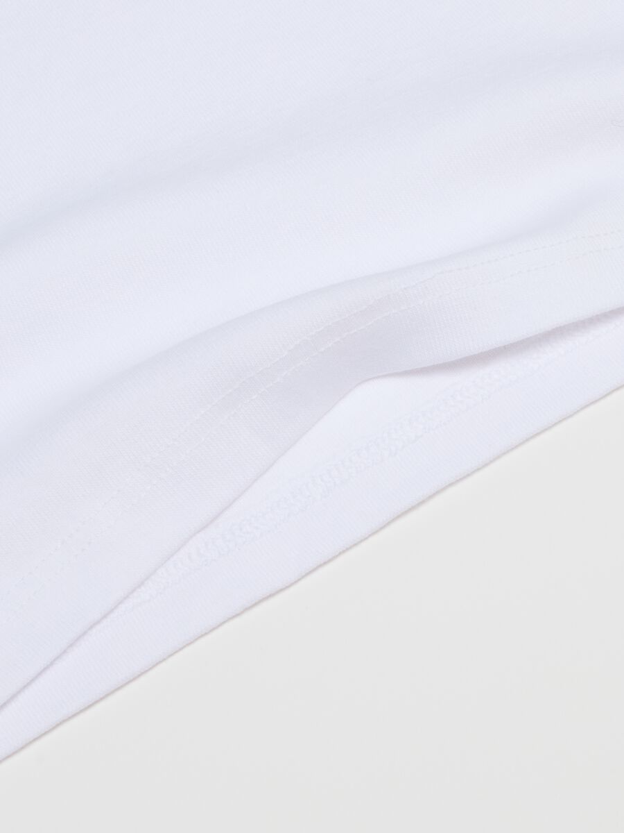 Baby's white cotton tank top tripack_3