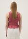 Pink pure cotton regular-fit blouse with bow fastenings_2