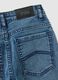 Slim fit stretch denim blue jeans for boys_3
