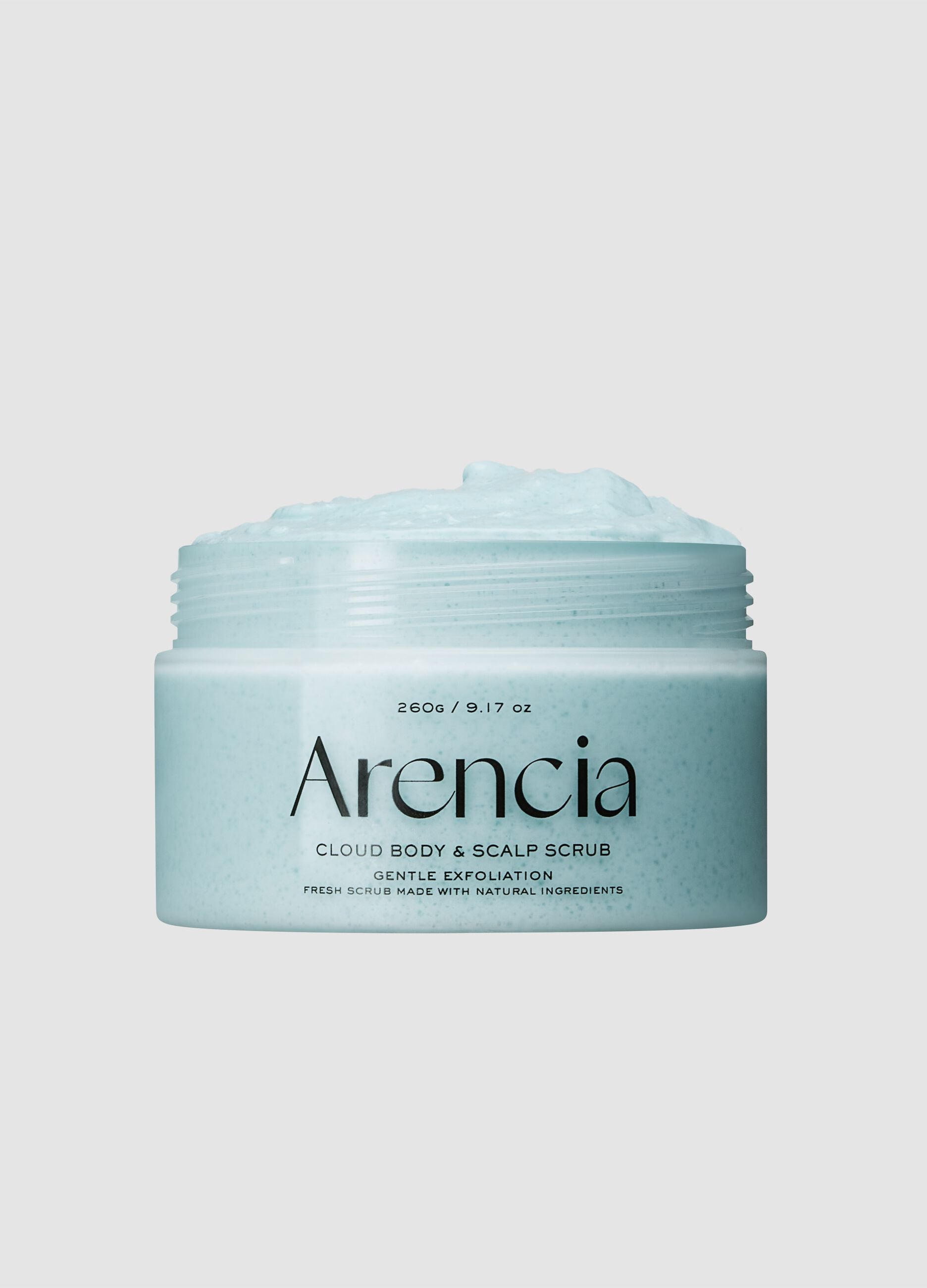Refreshing scrub with French mint and lily
